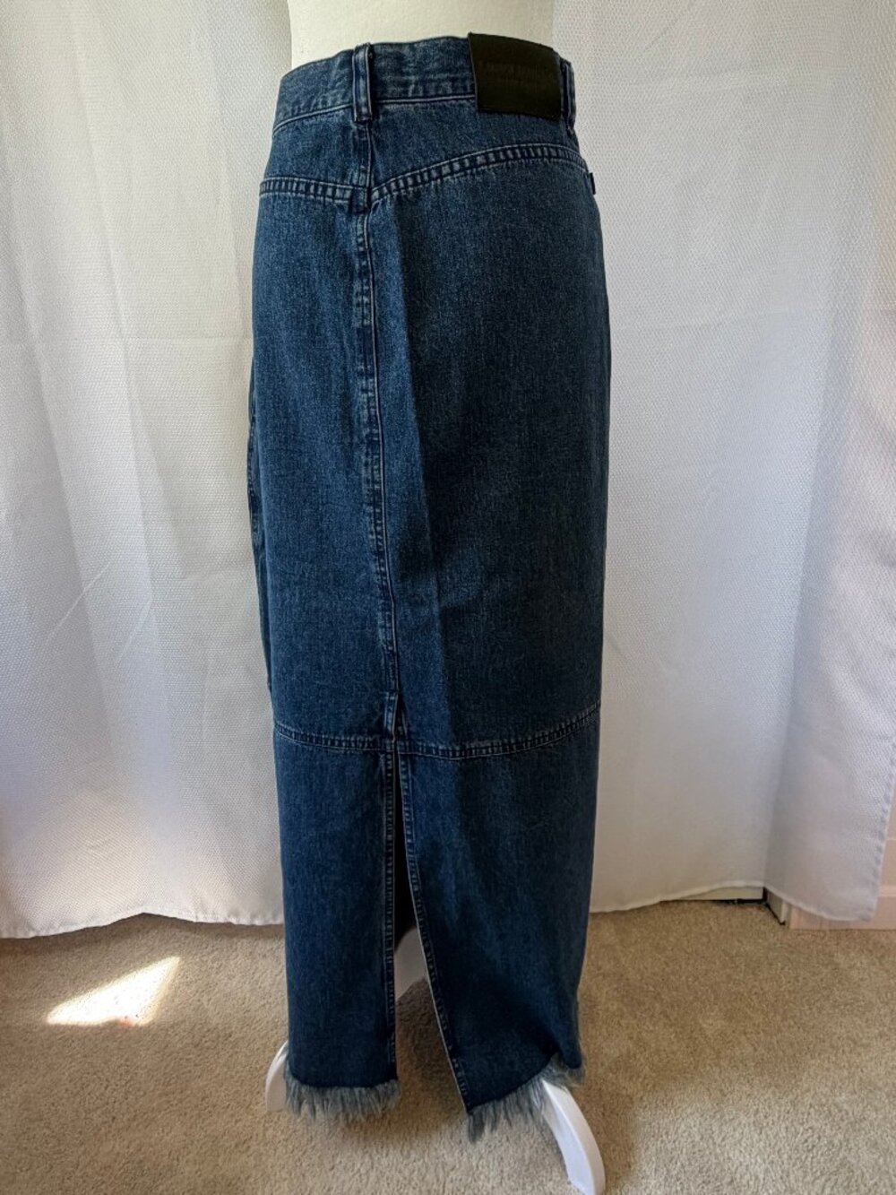 Vintage Lauren Jeans Co Ralph Lauren Denim Maxi Skirt - Picture 6 of 16